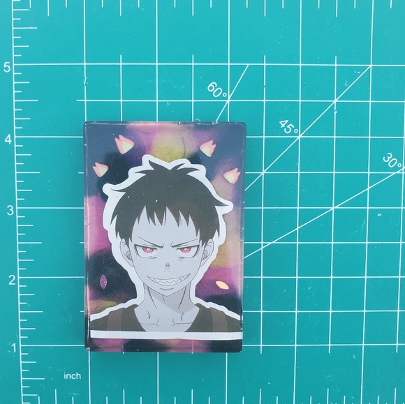 Shinra Fire Force Keychain or Fridge Magnet *Your Choice* - Picture 7 of 8